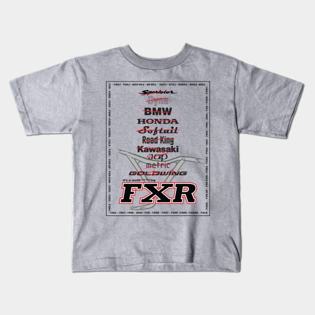 This is an FXR - light Kids T-Shirt by the_vtwins